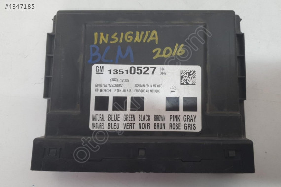 opel insignia 2016 2.0 cdti bcm beyni/modülü (son fiyat)