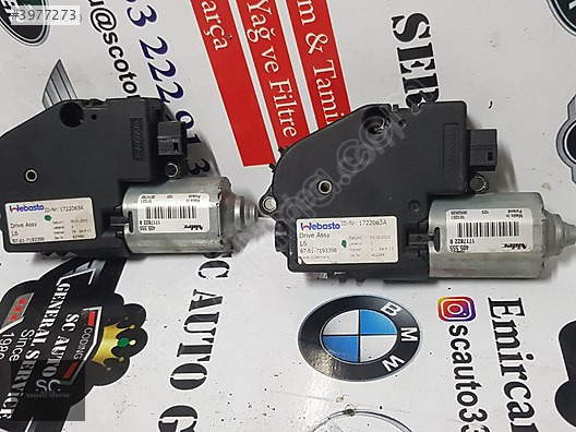 BMW F10 F20 F30 F80 SUNROOF MOTORU 1722063A