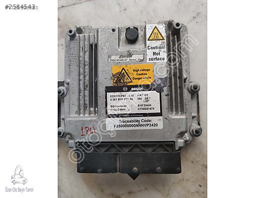 Fiat Egea Motor Beyni 0281B101YY-24 - EDC17CP52-4.40
