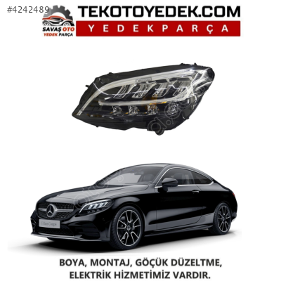 MERCEDES-BENZ W205 ÖN FAR SAĞ SOL 2019 2020 2021 KAMPANYA