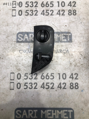 ÇIKMA VW POLO FAR AYAR DÜĞMESİ 6N1941531H0298