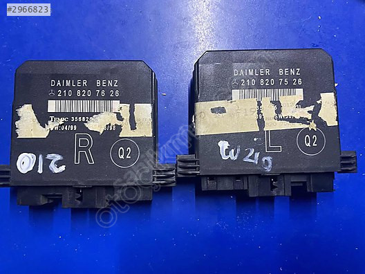 MERCEDES W210 ORJ. KAPI KONTROL BEYNİ ÖN SAĞ-SOL SORUNSUZ