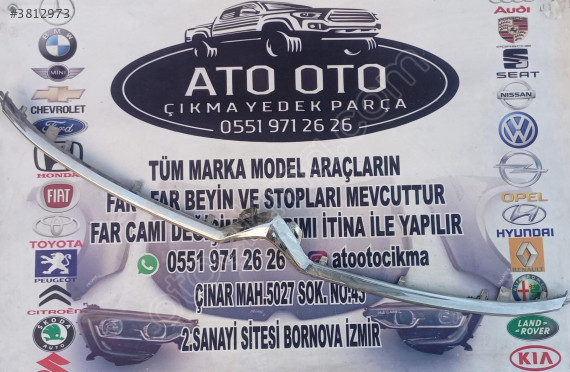 CİTROEN C3 AIR CROSS ORJİNAL ÇIKMA ÖN PANJUR NİKELAJI