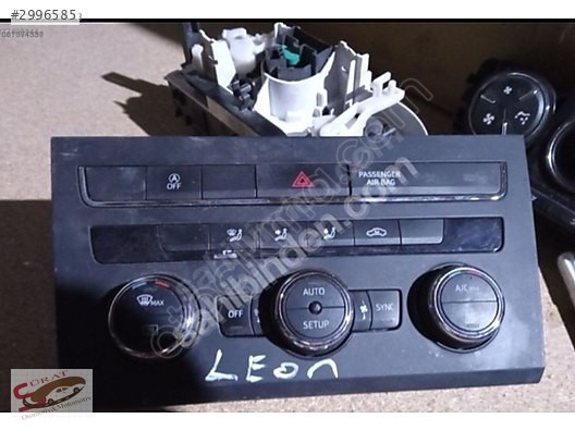SEAT LEON 2017 MODEL KLİMA KONTROL PANELİ ÇIKMA
