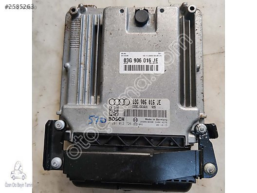 Audi A4 2.0 TDI Motor Beyni 03G906016JE - 0281012726