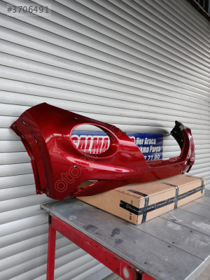 NISSAN JUKE KIRMIZI 2019-2023 ÖN TAMPON-DÜZCE ÇIKMA