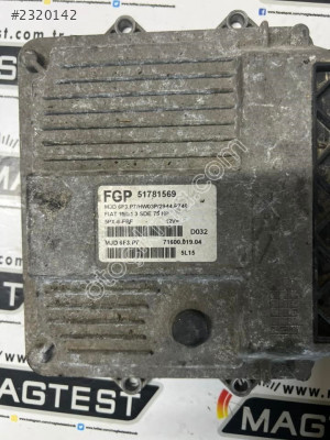 51781569 FİAT PUNTO MOTOR BEYİNİ MJD 6F3.P7