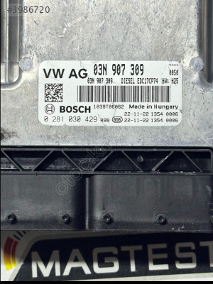 0281030429 03N907309 VW Passat 2.0 Motor Beyni EDC17CP74 ECU