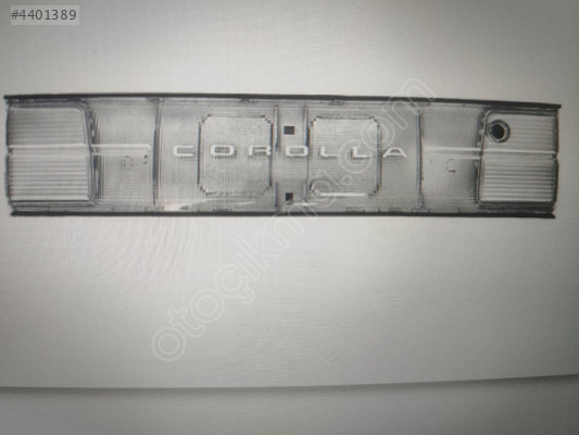 Toyota Corolla Arka Plakalık Reflektör modifiye Ae101 93.98