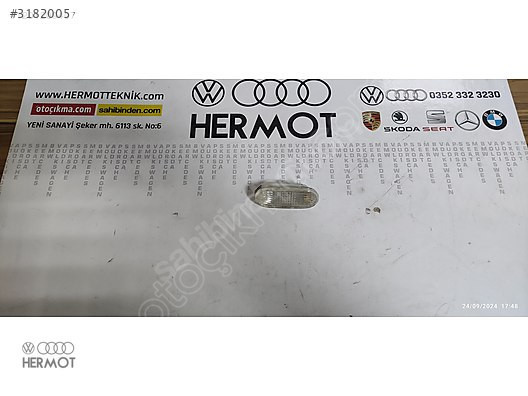 7L6947237 MOTOR BÖLMESİ LAMBASI VW TOUAREG