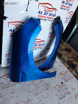 Renault clio 5 sağ sol çamurluk mavi