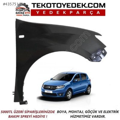 SANDERO ÖN ÇAMURLUK SAĞ SOL 2013 VE ÜZERİ / KAMPANYA