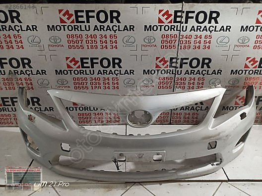 TOYOTA COROLLA ÖN TAMPON ÇIKMA ORİJİNAL PARÇA 2010-2012