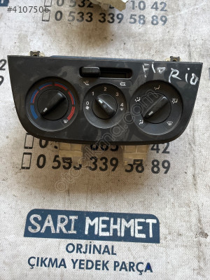 ÇIKMA FIAT FIORINO KLİMA KONTROL PANELİ