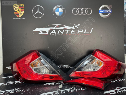 HONDA CİVİC FC5 SAĞ SOL STOP TAKIMI ÇIKMA ORJ