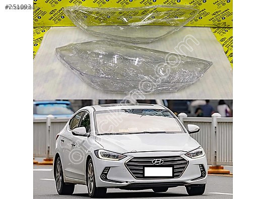 HYUNDAİ ELANTRA FAR CAMI SAĞ - SOL / ADET 1.250 TL/ 2016-2018