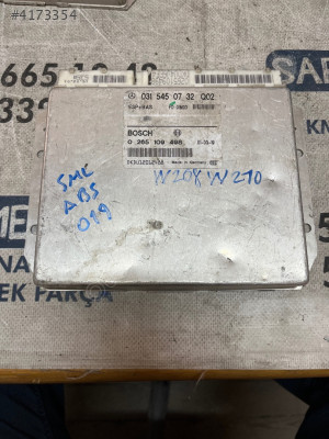 ÇIKMA MERCEDES W208 031 545 07 32 0 265 109 498 ABS ESP BEYNİ