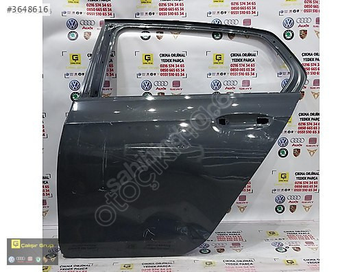 VOLKSWAGEN GOLF 8 SOL ARKA KAPI ÇIKMA SÖKME YEDEK PARÇA