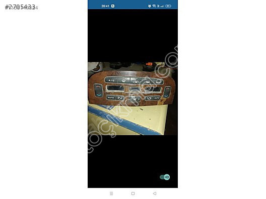NAVİGATÖR KALORİFER KONTROL PANELİ
