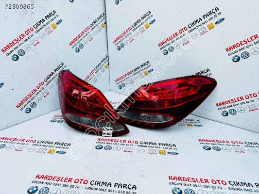 Mercedes c.serisi w205 stop lambaları confort paket uyumlu