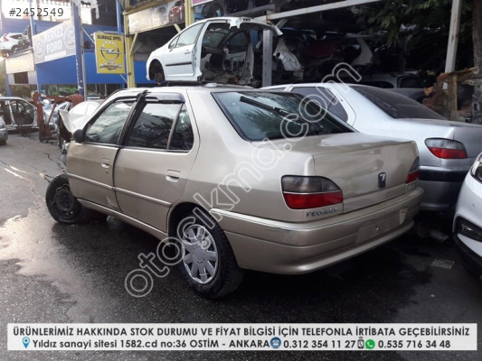 peugeot 306 sedan çıkma yedek parça ankara
