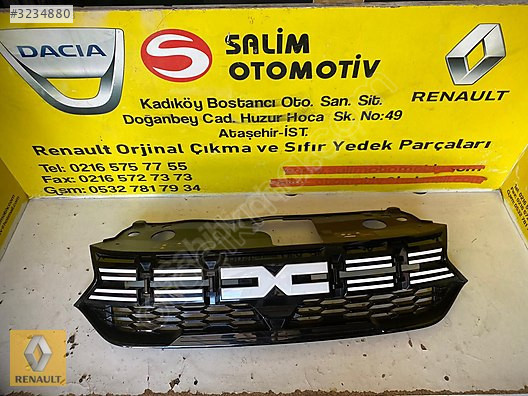 DACİA SANDERO ÇIKMA ORJİNAL ÖN PANJUR 2023 VE DİĞER PARÇALARI