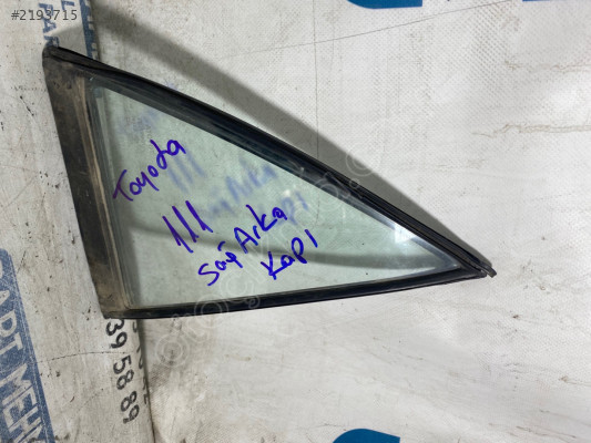 ÇIKMA TOYOTA 111 KASA SAĞ ARKA KELEBEK CAMI