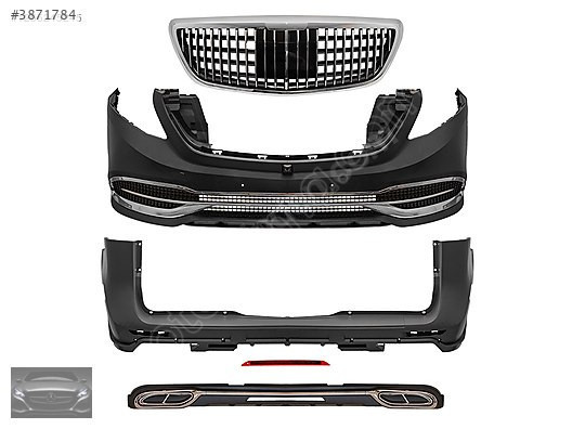 MERCEDES VİTO W447 MAYBACH ÖN ARKA TAMPON 2014-2023