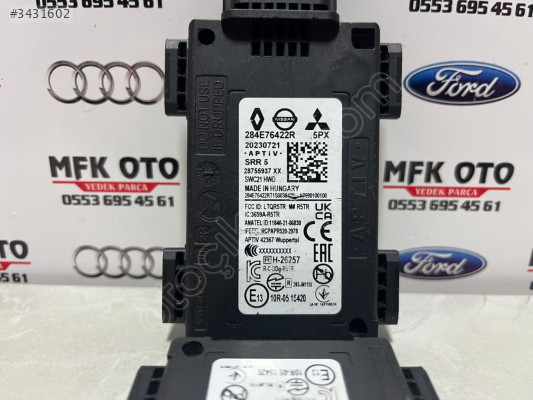 CAPTUR ARKA RADAR BEYNİ ORJİNAL 284E76422R