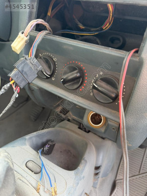 Renault kango kalorifer kontrol paneli