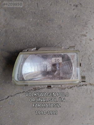 VOLKSWAGEN POLO ORJİNAL HATASIZ SAĞ VE SOL FAR TAKIMI 1994-1999