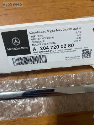 MERCEDES W204 SAĞ ARKA KAPI VE SOL KAPI ÇITASI SIFIR ORJİNAL