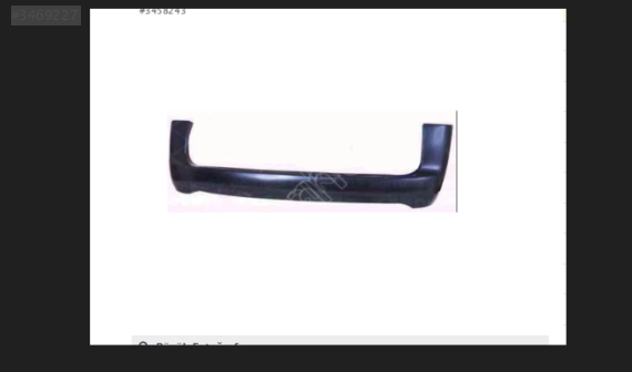 HYUNDAI -H100- Arka Tampon 1997 VE SONRASI