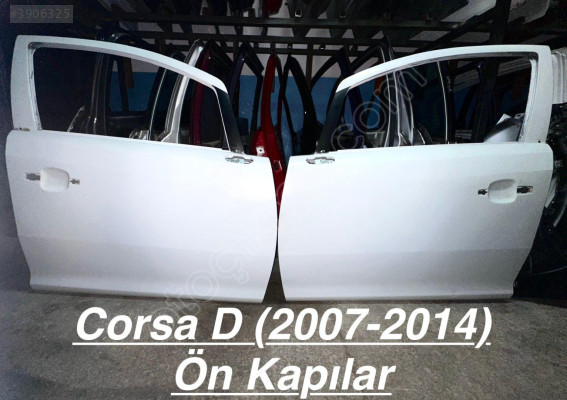CORSA D BEYAZ HATASIZ KAPILAR KİLİT CAM DÜĞME KAPI KOLU