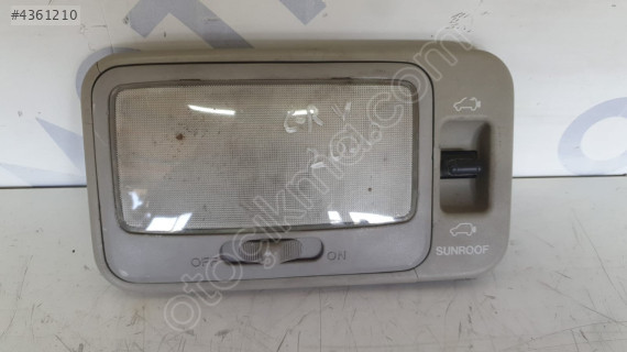 honda crv 2000 çıkma orjinal tavan lambası (sunroof) (son fiyat)