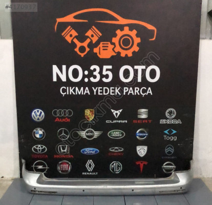 7E5807417E VOLKSWAGEN TRANSPORTER T6  ARKA TAMPON 2012-2015