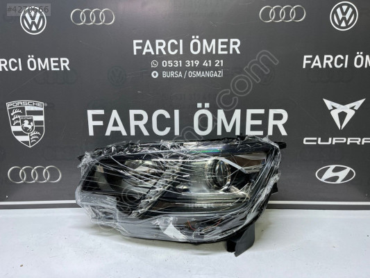 PEUGEOT RİFTER 2019-22 SOL ÖN FAR SIFIR LEDLİ MERCEKLİ