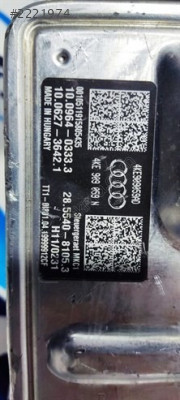4KE909059AD FREN MERKEZİ ABS POMPASİ E-TRON