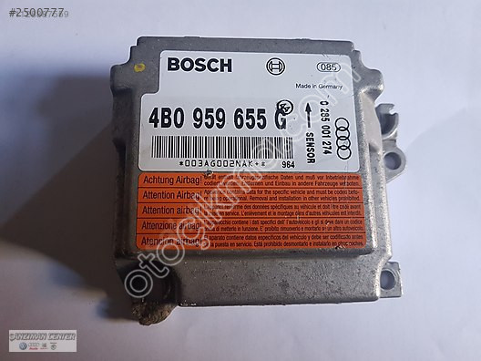 4B0 959 655 G AUDİ A6 AİRBAG BEYNİ 1998 2005