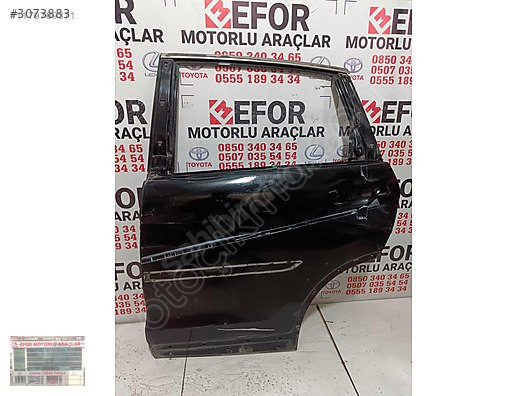 HONDA CRV SOL ARKA KAPI ÇIKMA ORJİNAL YEDEK PARÇA