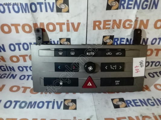 PEUGEOT 407 KLİMA PANELİ 96610448