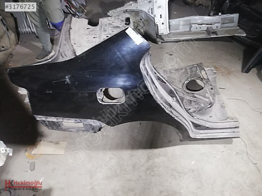 VW JETTA 5 SAĞ ARKA ÇAMURLUK ŞASİ-ŞASE ÇEYREK KESME 2006-2010