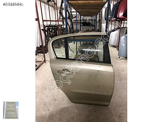 OPEL CORSA D SAĞ ARKA KAPI BEJ RENK HATASIZ ORJİNAL GM