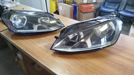 Golf 7 sağ sol far hatasız orjinal