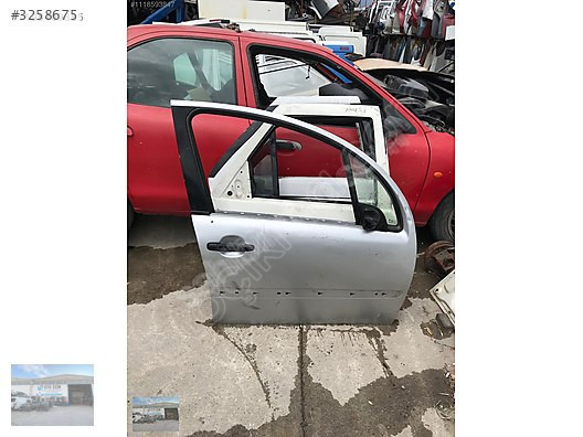 OTO CEMDEN ÇIKMA CİTROEN C3 SAĞ ÖN KAPI