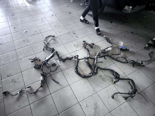 Mercedes x class elektrik tesisatı