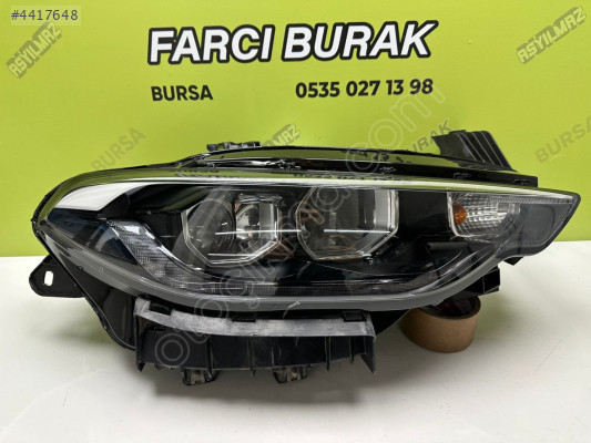 EGEA LEDLİ MERCEKLİ BEYAZ KAŞ SAĞ FAR HATASIZ