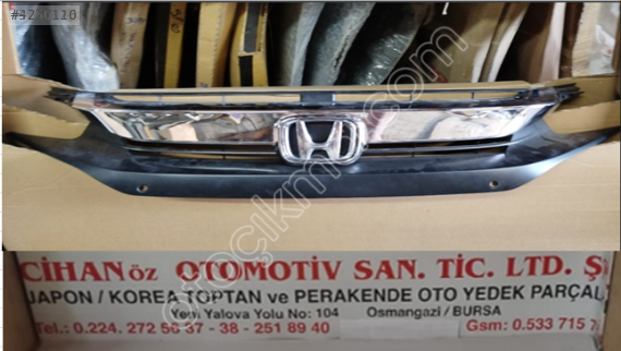 2016-2018 Honda Civic Krom Sensörlü Panjur