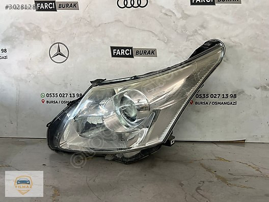 TOYOTA AVENSİS SOL FAR ORJİNAL