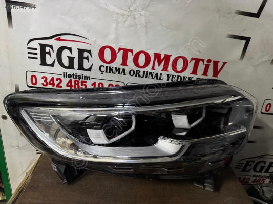 RENAULT KADJAR ÇİFT MERCEK SAĞ FAR ORJINAL HATASIZ